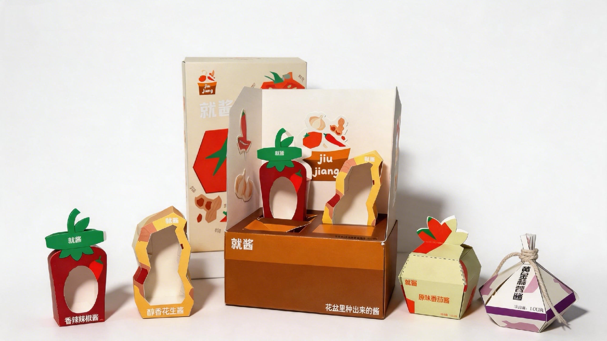 就酱 蔬菜酱包装设计作品图 3